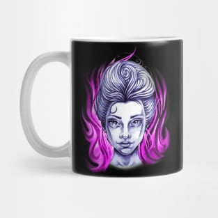 Reborn from Pink Flames Mug